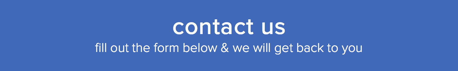 Contact Us