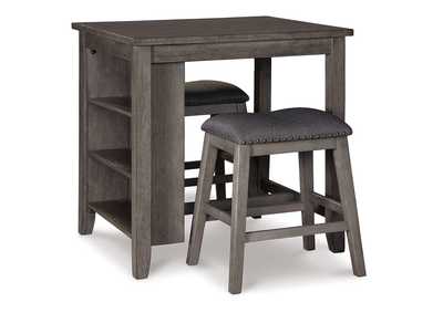 Image for Caitbrook Counter Height Dining Table and Bar Stools (Set of 3)
