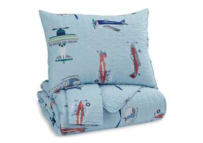 Image for McAllen 3-Piece Full Quilt Set