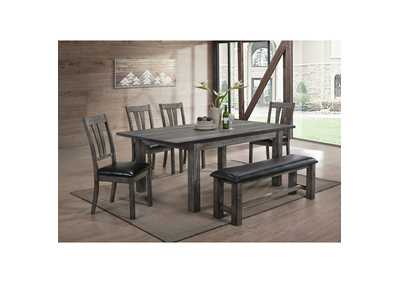 Image for Nathan Bench With Pu Padded Seat